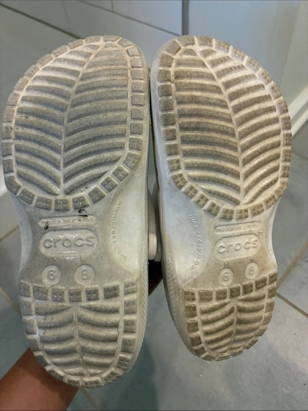 CROCS classic white
